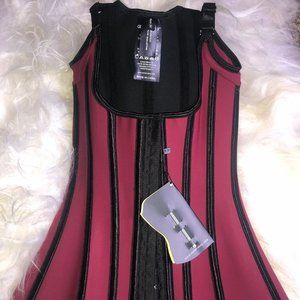 Corset Story Burgundy Latex Underbust Corset